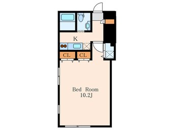 間取図 ＭＯＤＵＬＯＲ赤坂