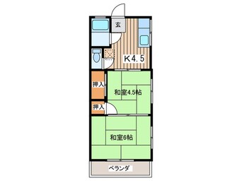 間取図 サンハイツ