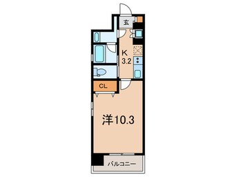 間取図 AXIS若松町