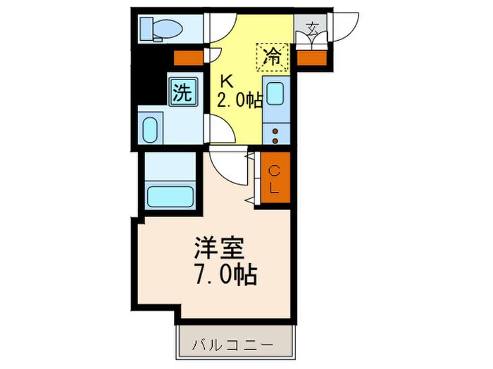 間取り図 S-RESIDENCE新御徒町East