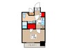 S-RESIDENCE新御徒町East 1Kの間取り