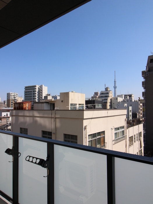 室内からの展望 S-RESIDENCE新御徒町East