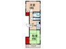 金康ビル 2Kの間取り