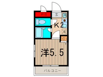 間取図 メゾンタツミ