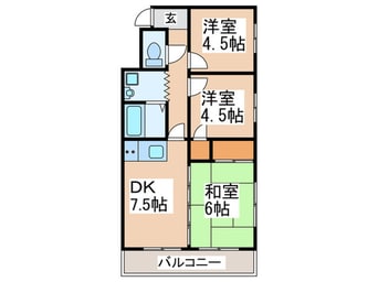 間取図 パークコンドミニアム