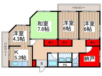 間取図 安田第三ビル