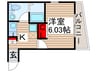 NS　GATE　青井・弘道 1Kの間取り