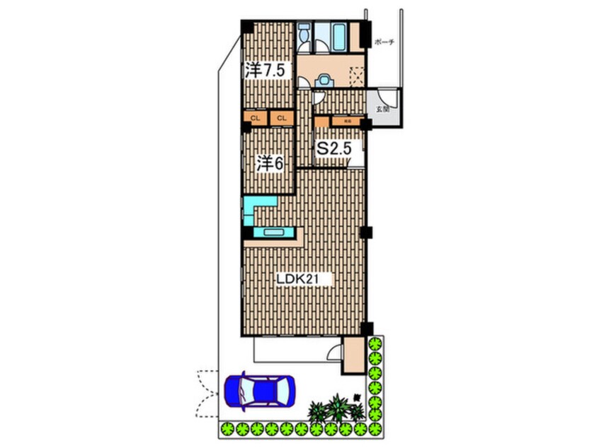 間取図 高島台ハウス