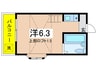 カーム百合ヶ丘３ 1Rの間取り