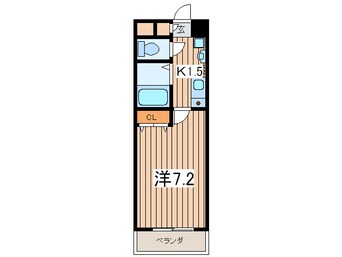 間取図 パンジ－　Ｆ－８