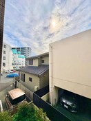 室内からの展望 パンジ－　Ｆ－８