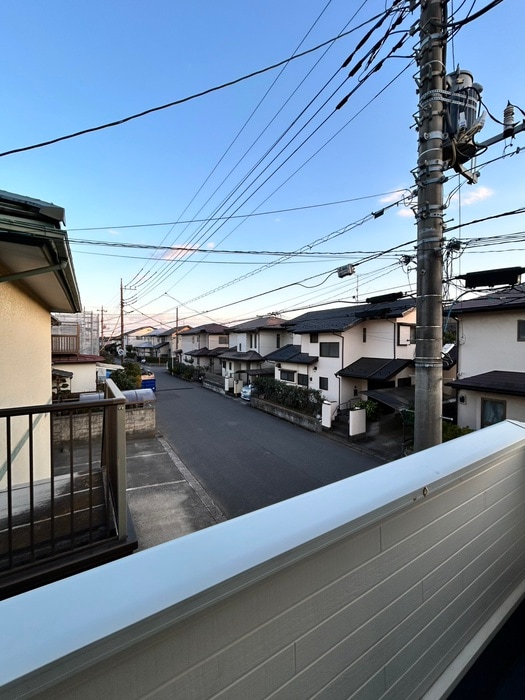 室内からの展望 コーポカワイ