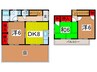 篠原様方貸家 3DKの間取り