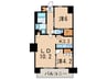 BLESS宮崎台 2LDKの間取り