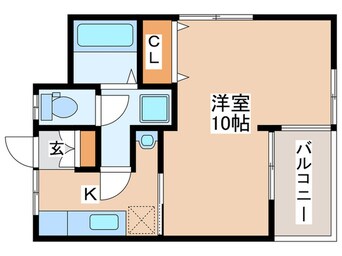 間取図 コスモ国立