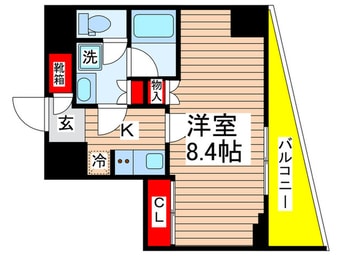 間取図 レ　ボヌール　セシル