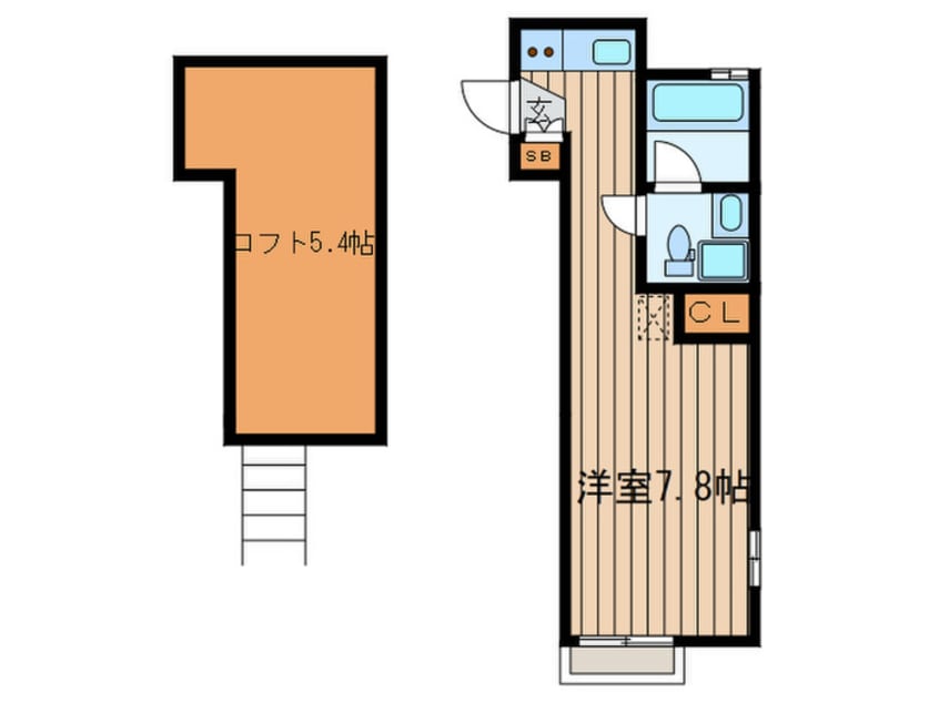 間取図 ピア桜上水