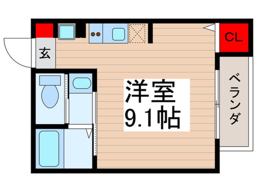 間取図 仮)葛飾区高砂5丁目A棟新築工事