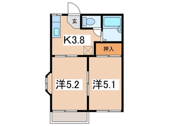 間取図 コスタル杉田