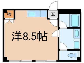 間取図 自由が丘アルジャンポルト