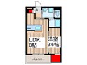 パステラハウスの間取図