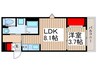パステラハウス 1LDKの間取り