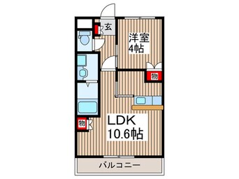 間取図 エトワ－ル・Ⅱ