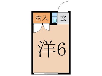 間取図 北野方荘　Ｂ棟