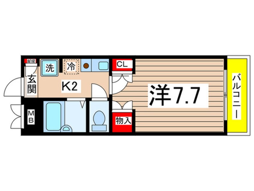 間取図 Ｃｏｓｍｏ２４