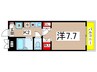 Ｃｏｓｍｏ２４ 1Kの間取り