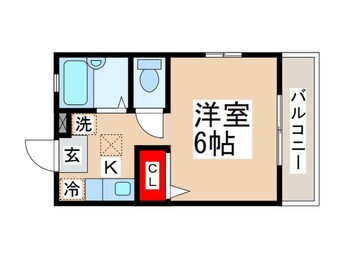 間取図 澤登ハイツＢ