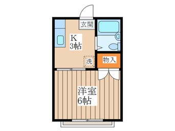 間取図 モンシャト－Ｋ