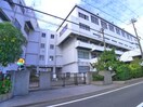 市川市立大洲中学校(中学校/中等教育学校)まで400m 大洲サンハイツ