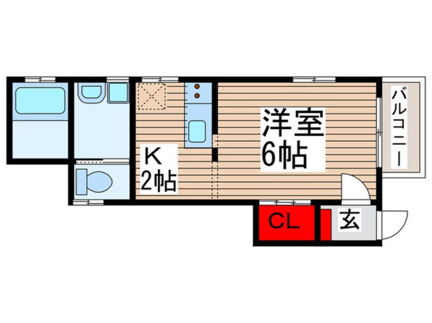 間取図 タウンハウス大森