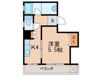 間取図 ユートピアハイツ