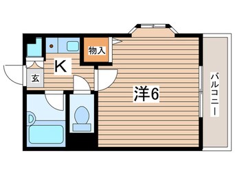 間取図 KSGマリーンオークラNO．１５