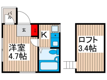 間取図 DRホームズ南千住