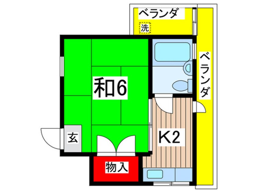 間取図 金井ビル