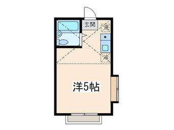 間取図 ウィル東府中２