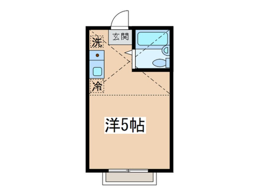 間取図 ウィル東府中２