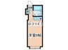 ウィル東府中２ 1Rの間取り