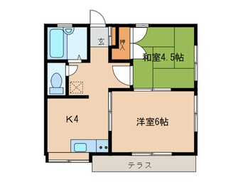 間取図 衣笠サニーハイツ