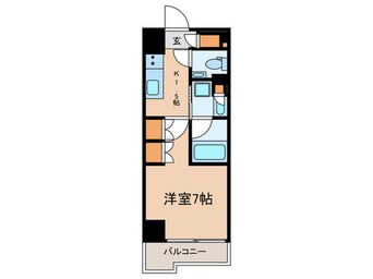 間取図 ザ・パークハビオ文京江戸川橋