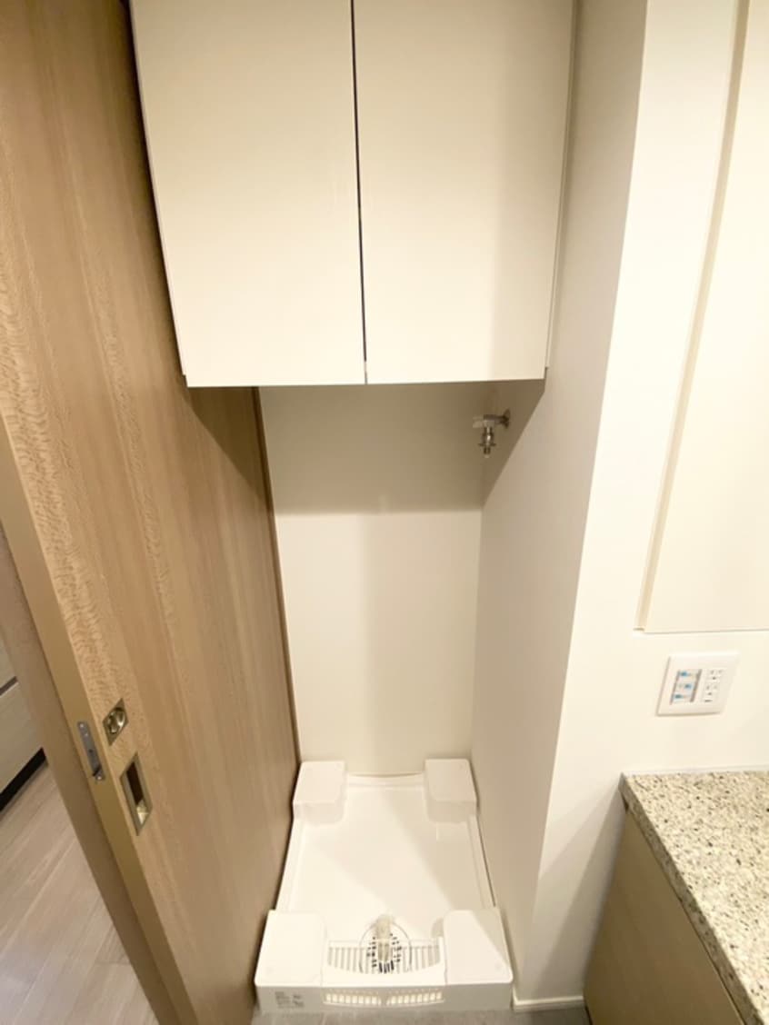 洗濯機置場 ザ・パークハビオ文京江戸川橋