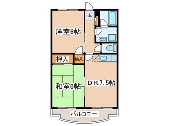 間取図 パールマンション