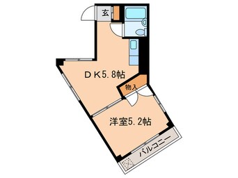 間取図 コ－プ経堂