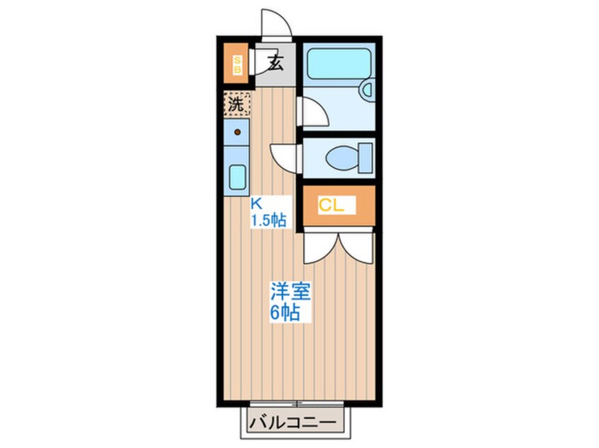 間取図 チェリーヒルズ