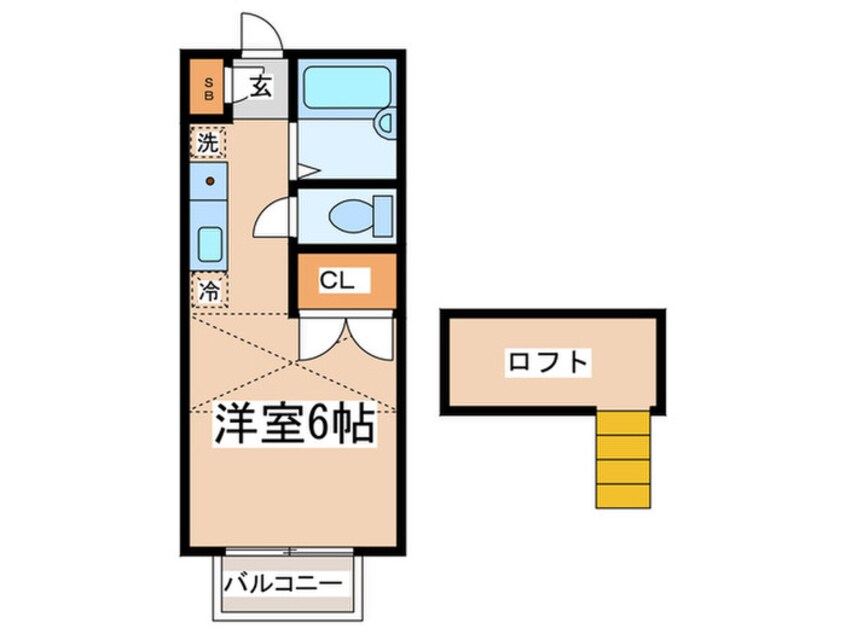 間取図 チェリーヒルズ