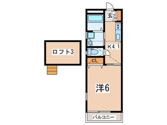 間取図 ＯＫメゾン六会