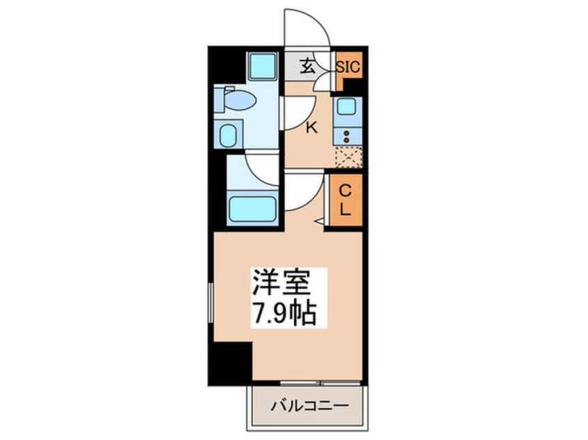 間取図 ディアレイシャス本所蔵前